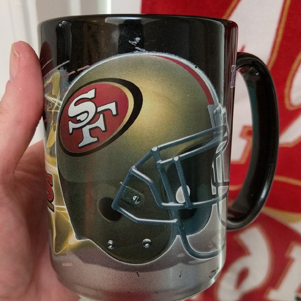 NFL Black and Gold Mug for Dining